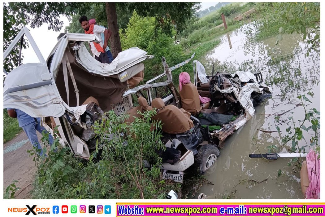 यूपी बॉर्डर पर बोलेरो के परखच्चे उड़े, धार्मिक यात्रा से लौट रहे बिहार के युवकों की दर्दनाक मौत