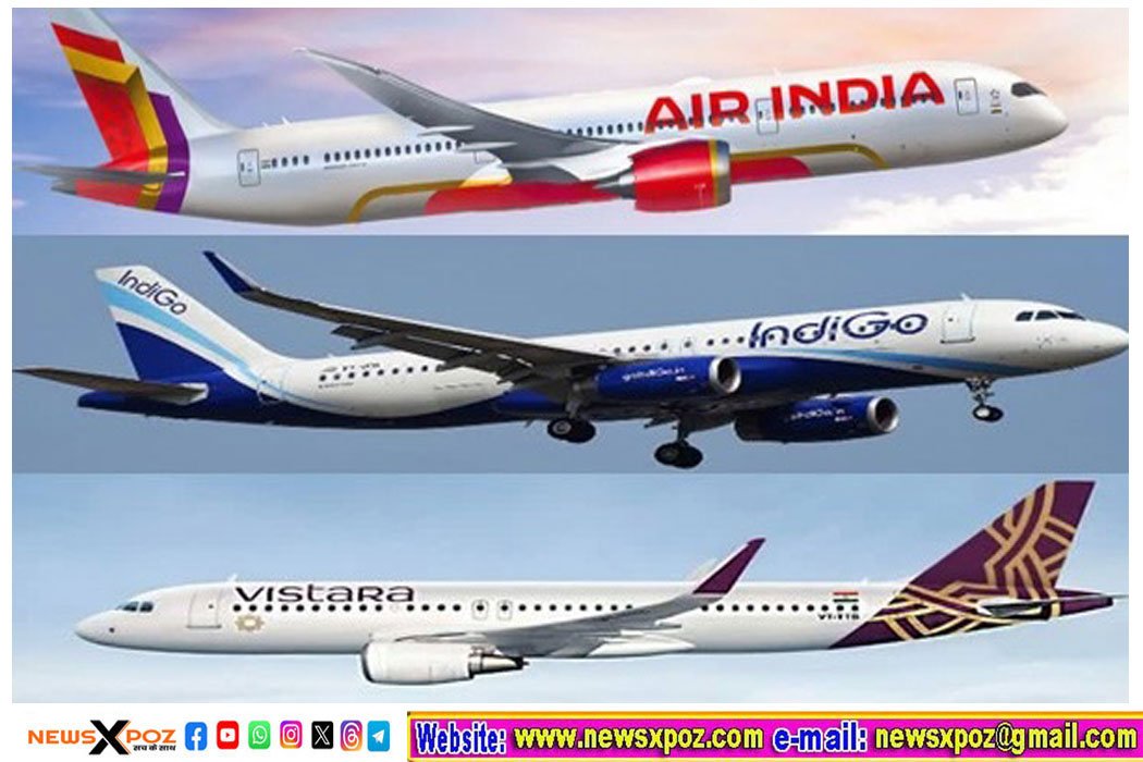 Air-India-Indigo-Vistara-Flight