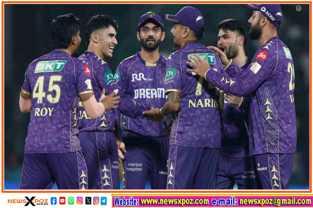 DC vs KKR : कोलकाता ने दिल्ली कैपिटल्स को 14 रन से हराया, डुप्लेसिस ने 62 रन बनाए