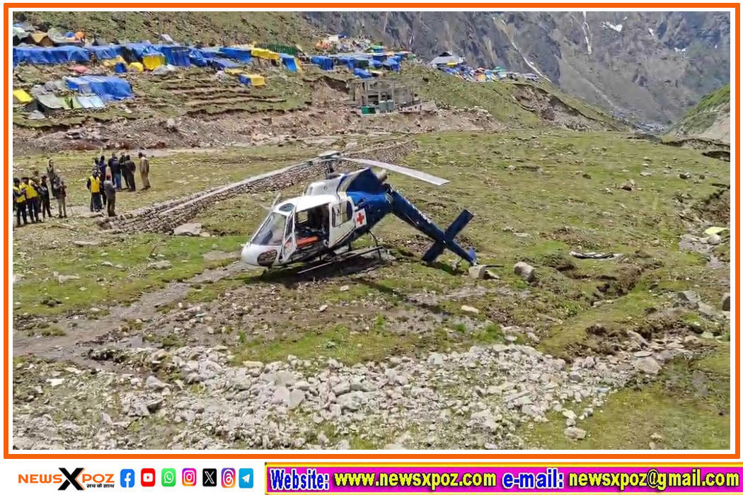 उत्तराखंड : केदारनाथ में एयर एंबुलेंस दुर्घटनाग्रस्त, हेलीकॉप्टर में बैठे 3 लोग सुरक्षित