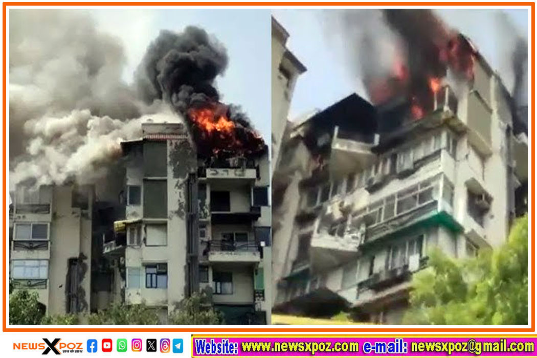 dwarka-apartment-huge-fire