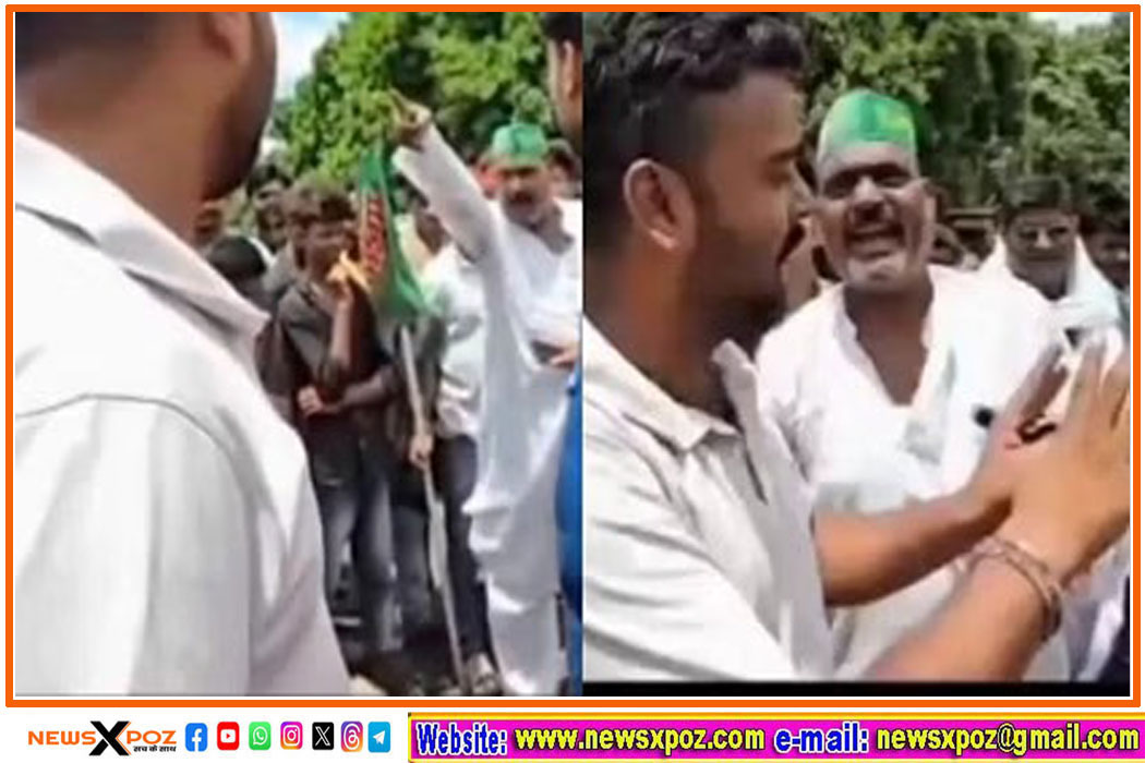 बिहार बंद में राजद नेता की दिखी गुंडागर्दी, कहा- 1990 का लहर आएगा न तो ऊपर से ही नीचे पटक देंगे..