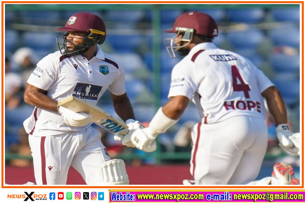 IND vs WI :  तीसरे दिन का खेल खत्म, वेस्टइंडीज का स्कोर 173/2; भारत से अब भी 97 रन पीछे
