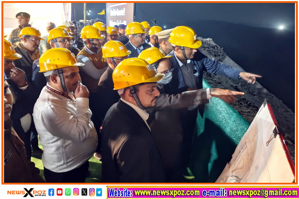 झारखंड : प्रधानमंत्री के प्रधान सचिव ने एना माइन्स प्रोजेक्ट का किया भ्रमण