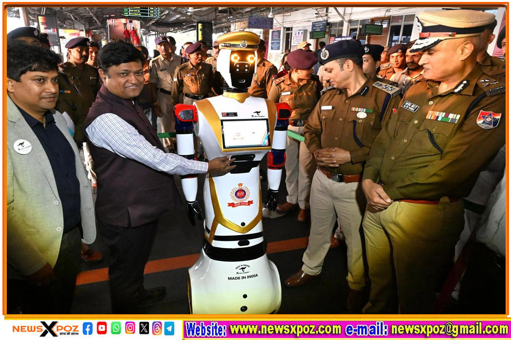 आंध्र प्रदेश : विशाखापट्टनम में तैनात हुआ पहला ‘ASC अर्जुन रोबो कॉप’, फेस रिकग्निशन सिस्टम से है लैस