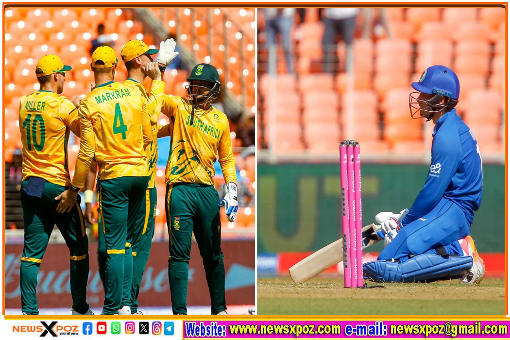 WC@T-20 : अफगानिस्तान-द. अफ्रीका मैच में चरम पर रहा रोमांच, डबल सुपर ओवर में हारा अफगानिस्तान