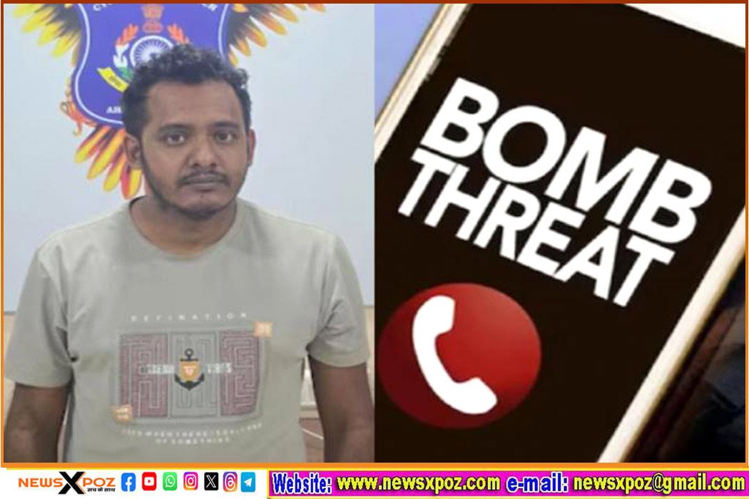 Email-Threats-Arrested-Gujrat