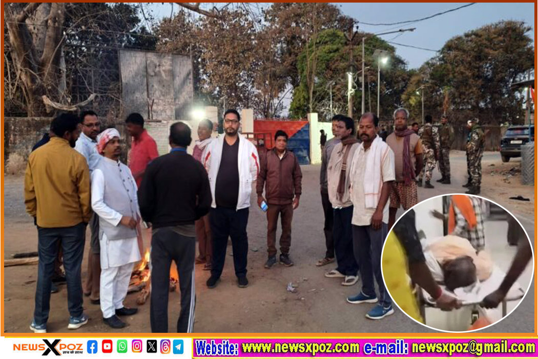 Simdega-BJP-Leader-Death-Hungama