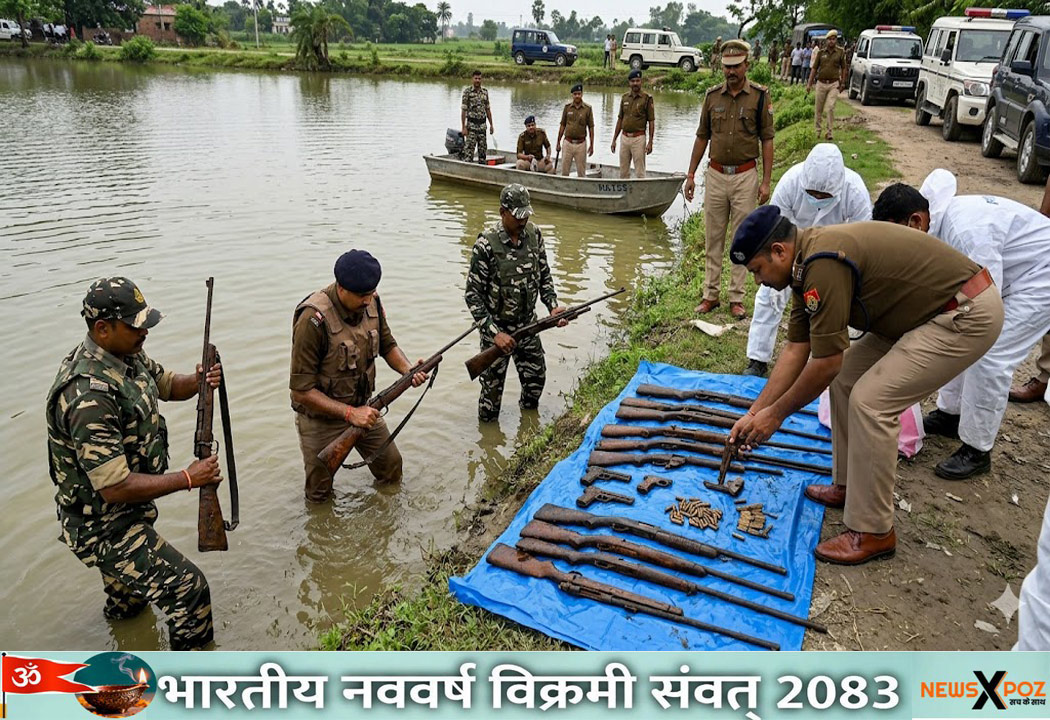 Bengal-Sandeshkhali-TMC-Arms