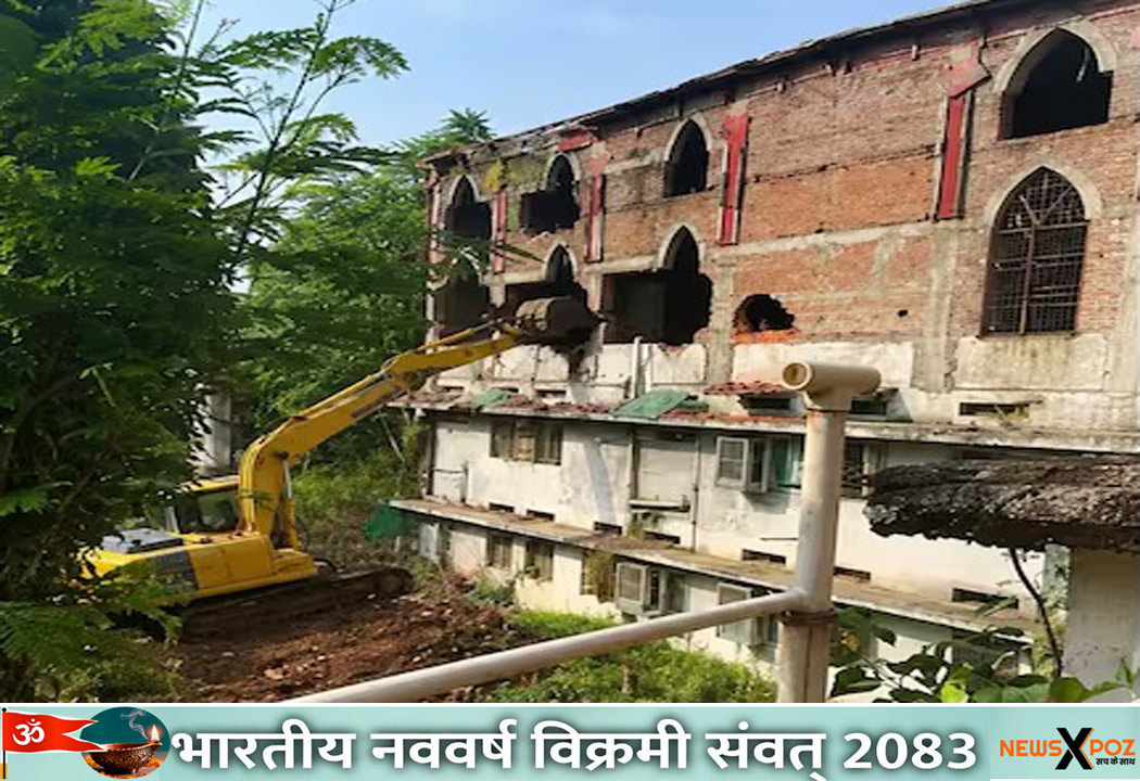 Raipur-Church-Buldozer-Action