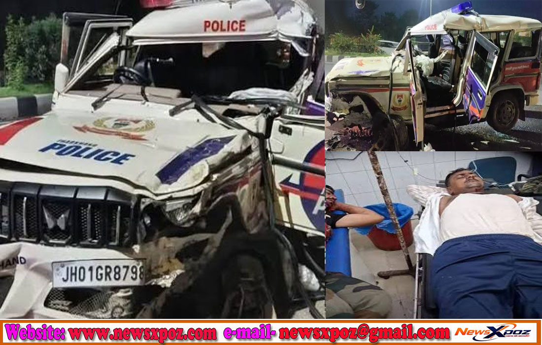 Dhanbad-Hazaribag-Police-Accident